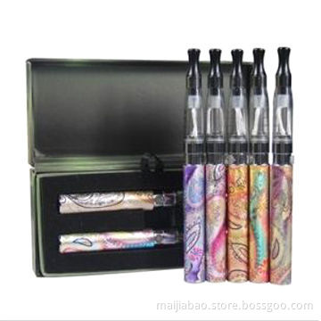 New eGo-Q E-cigarette Kits with Colorful Boxes Packing, CE4 Clearomizer